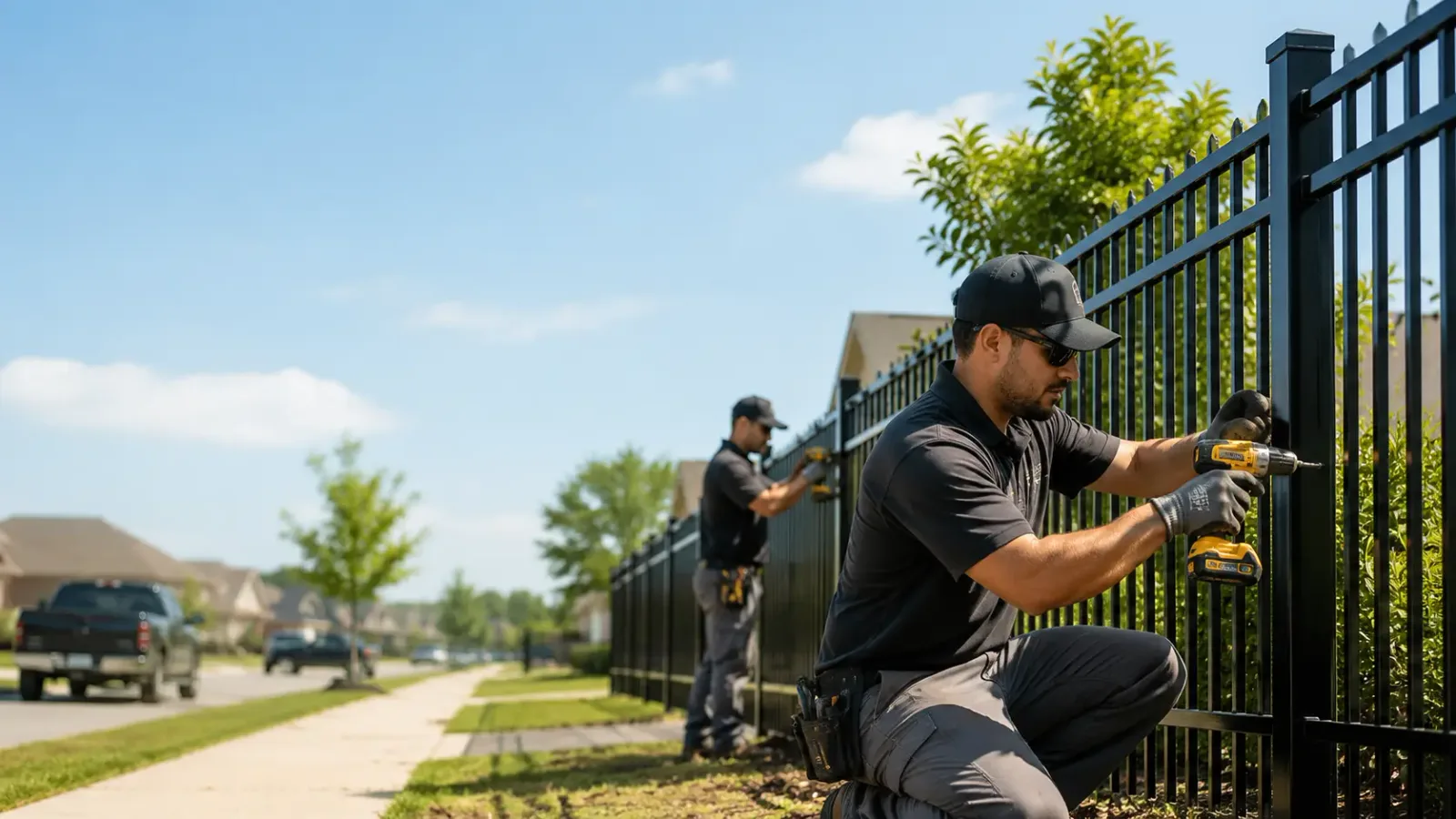 Metal Fence Installation in Little Meadows, PA